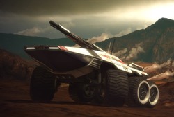 Technika wojskowa: bojowy pojazd piechoty M35 Mako, Mass Effect – dzień szósty