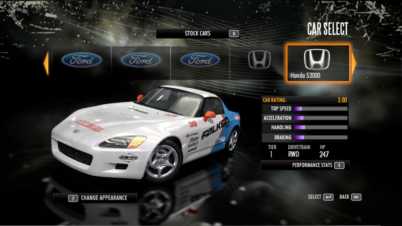 Tydzień z grą Need for Speed Shift przegląd samochodów