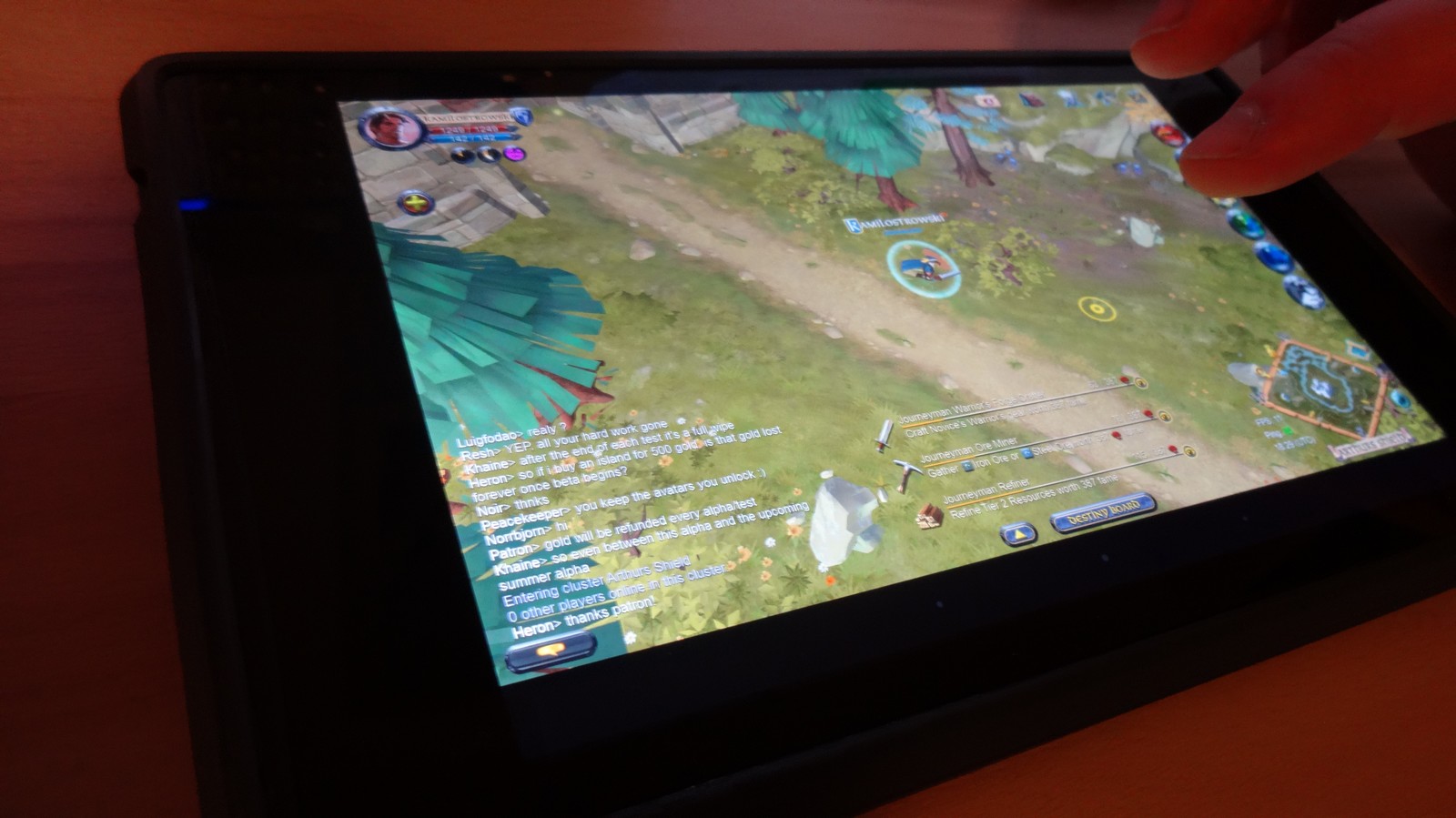 Weekend z Albion Online - granie mobilne, czyli jak gra się sprawuje na ekranie dotykowym?