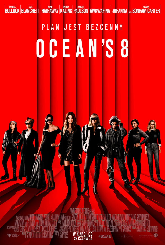 Nowa twarz rodziny Oceanów - recenzja filmu Ocean's Eight