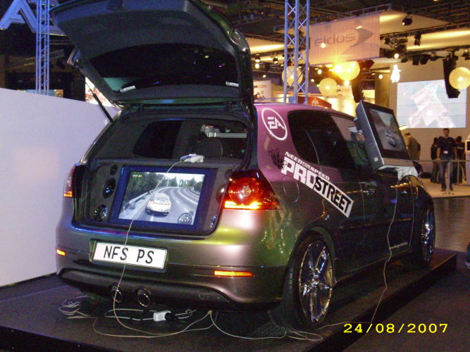 Games Convention  2007 - Need for Speed: Pro Street - jazda próbna
