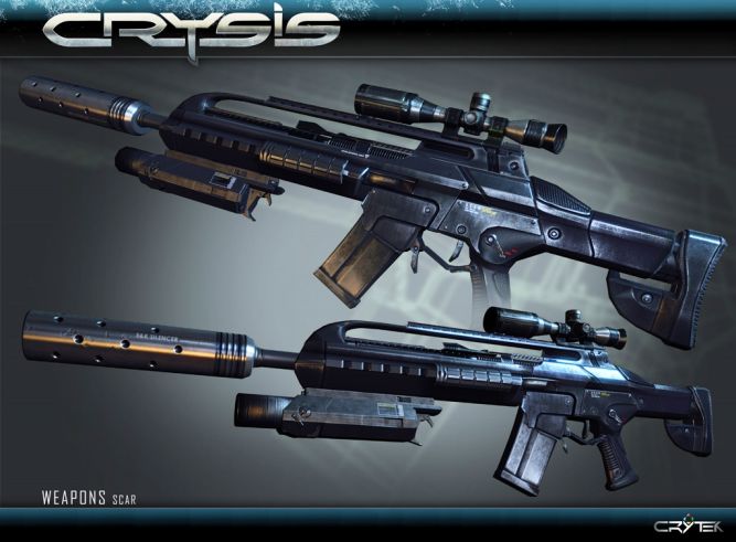  Broń. Mnóstwo broni , Crysis: zbrojownia i park maszynowy