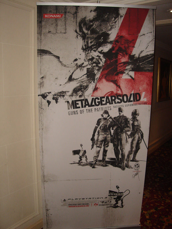 Relacja z pierwszego w Europie pokazu gry, Metal Gear Solid 4: Guns of the Patriots - pierwsze wrażenia