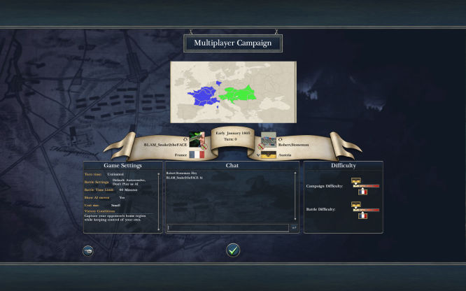 Warstwa strategiczna, Napoleon: Total War - beta-test
