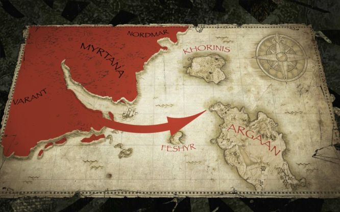 Wyspa Argaania, Tydzień z grą Arcania: Gothic 4 - Geografia i bestiariusz