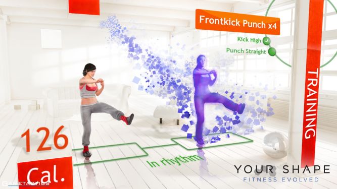 Redaktor z brzuszkiem przed Kinectem, Your Shape: Fitness Evolved - recenzja