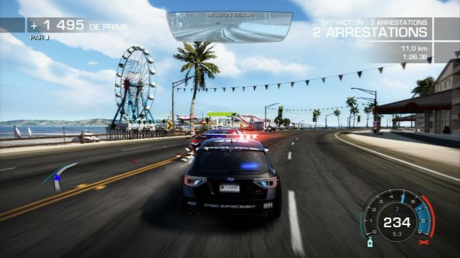 Procent Burnout w NFS, Need for Speed: Hot Pursuit - recenzja (PS3)