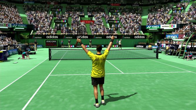 Kort w kolorach tęczy, Virtua Tennis 4 - recenzja