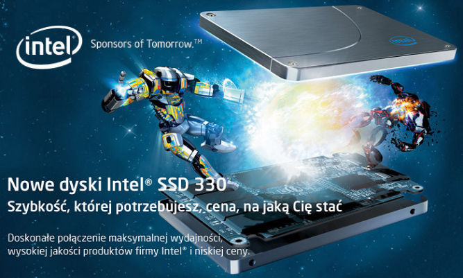 Tydzień z Intelem - Intel SSD 330 - wydajność i niezawodność na każdą kieszeń