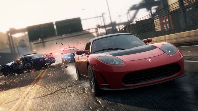 Tesla Roadster Sport, Tydzień z Need for Speed: Most Wanted - Najciekawsze samochody w Most Wanted