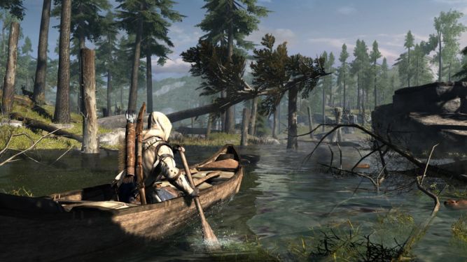 Niewielkie łodzie, 12 rzeczy, które wycięto z Assassin's Creed III