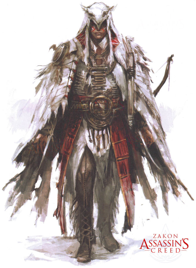 Strój kolonialny i indiańskie odzienie Connora, 12 rzeczy, które wycięto z Assassin's Creed III