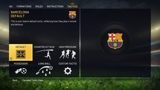 Taktyka, Weekend z FIFA 15: nowości w grze