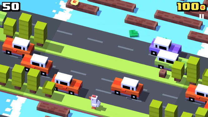 Crossy Road - Endless Arcade Hopper, Najlepsze gry mobilne - listopad 2014