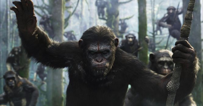 Ewolucja planety małp, 10 najgłośniejszych premier filmowych 2014 - cz.2