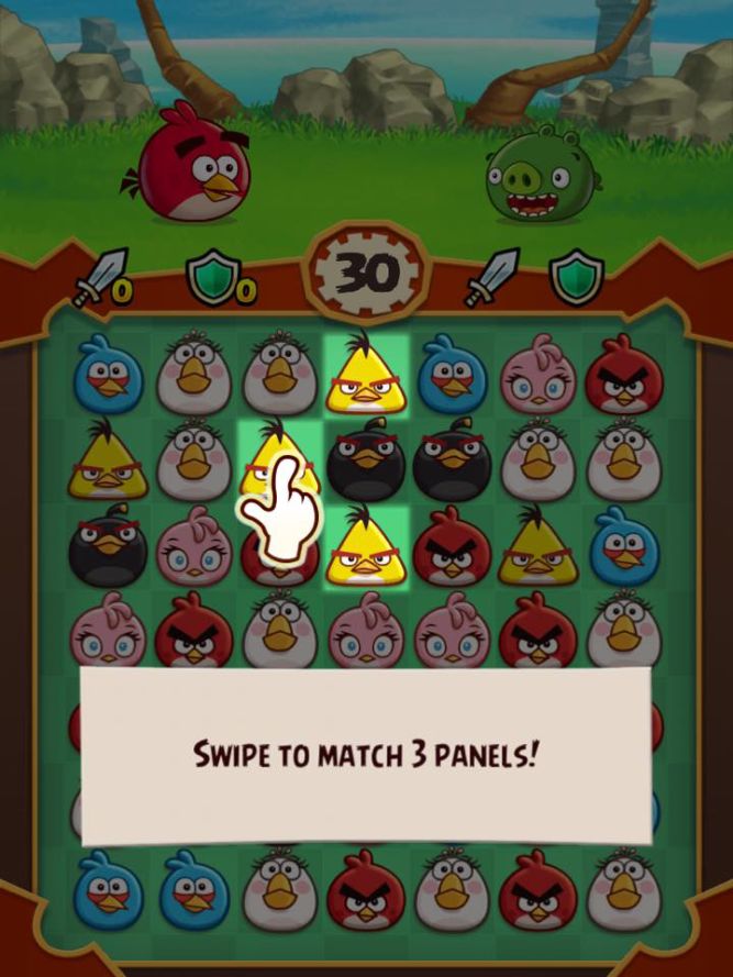 Samouczek, Angry Birds Fight! - poradnik dla początkujących graczy