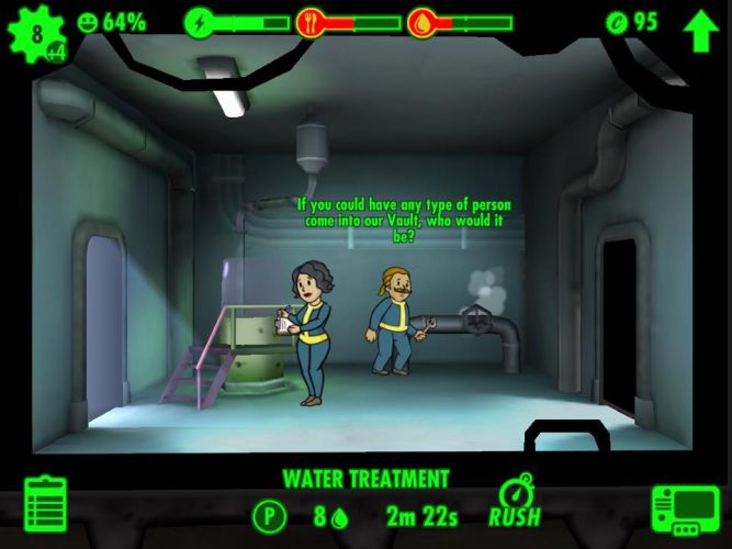 Budowanie nowego pokoju, Fallout Shelter - poradnik dla początkujących graczy