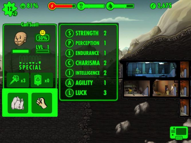 Statystyki mieszkańców, Fallout Shelter - poradnik dla początkujących graczy
