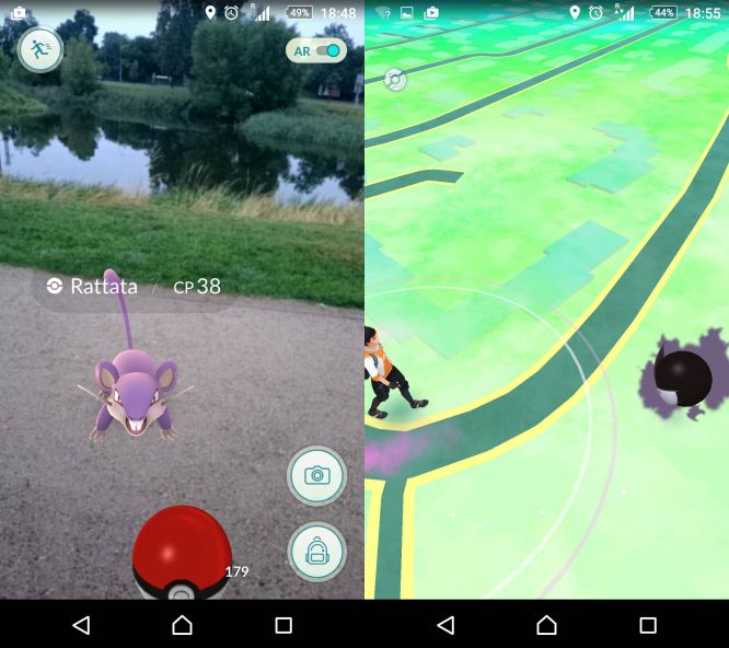 
Stworzenie trenera, pierwszy Pokemon
, Pokemon Go, poradnik dla początkujących mistrzów