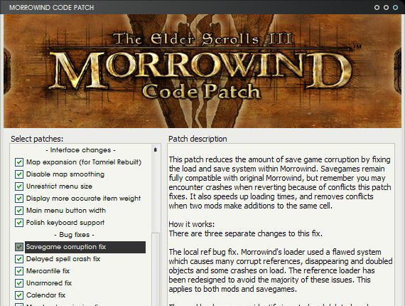 Morrowind Code Patch, Gry wiecznie modne - The Elder Scrolls III: Morrowind